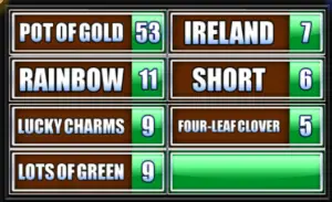 Pot Of Gold, Rainbow, Lucky Charms, Green, Ireland, Short, Four Leaf Clover
